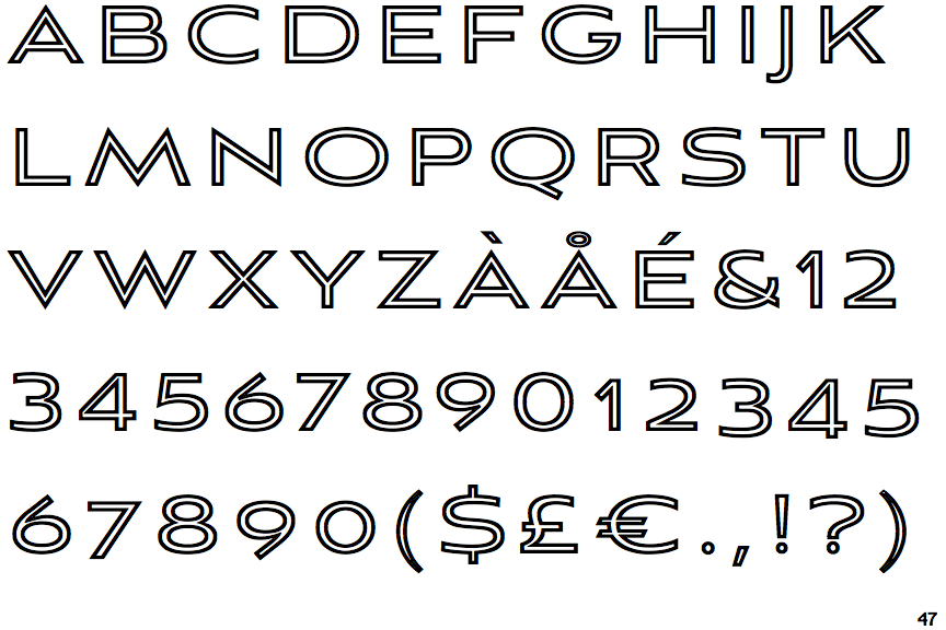 Aviano Sans Layers Outline Heavy