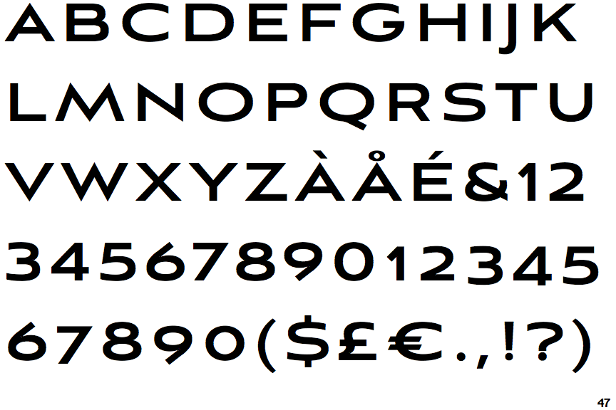 Identifont Aviano Sans Layers Primary