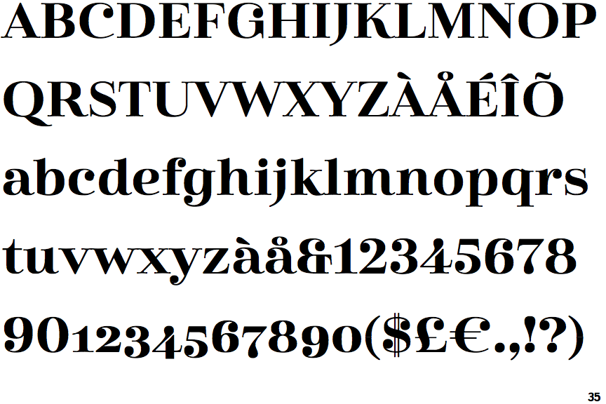 Cabrito Didone Extended Bold