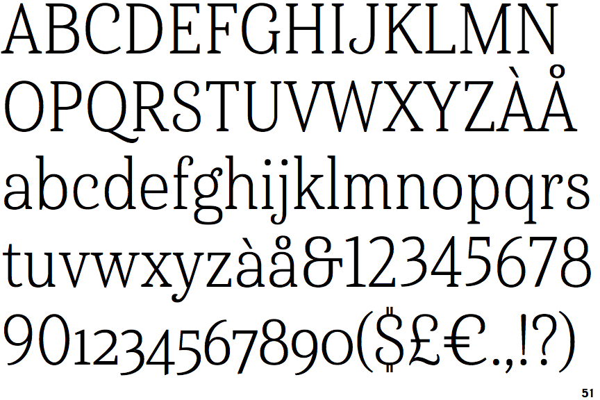 Haboro Serif Condensed Light