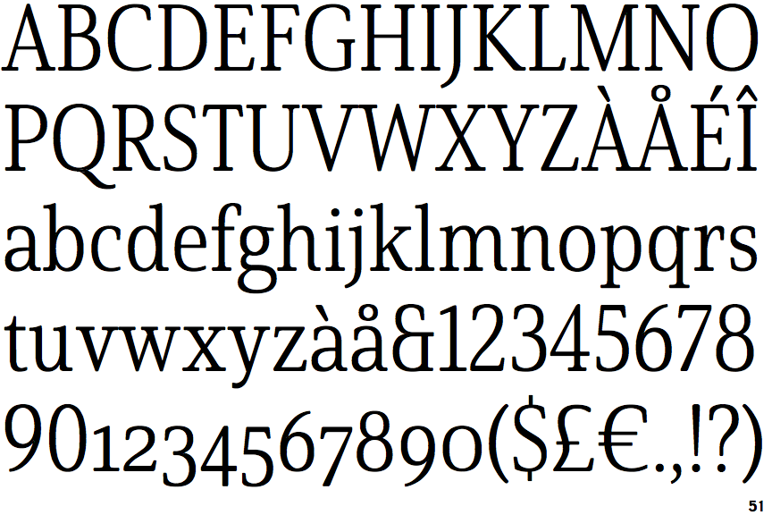 Solitas Serif Condensed Light