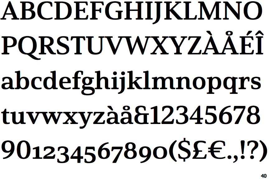 Solitas Serif Extended Bold