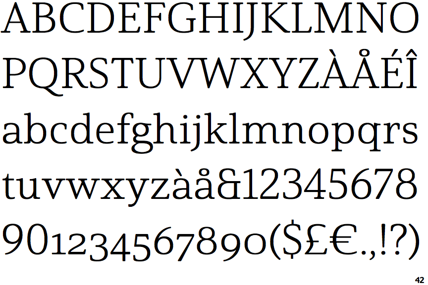 Solitas Serif Extended Light