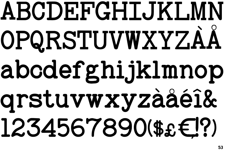 Baltimore Typewriter