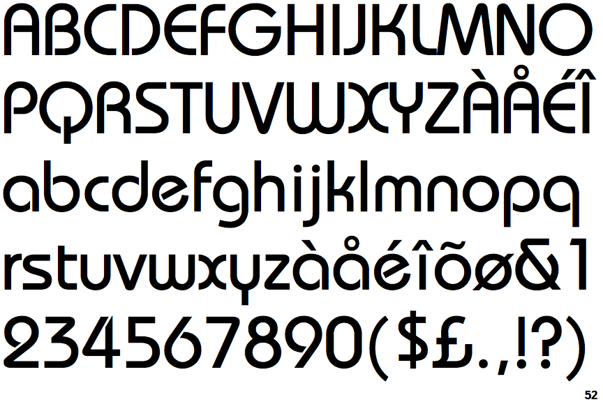 Bauhaus font 93