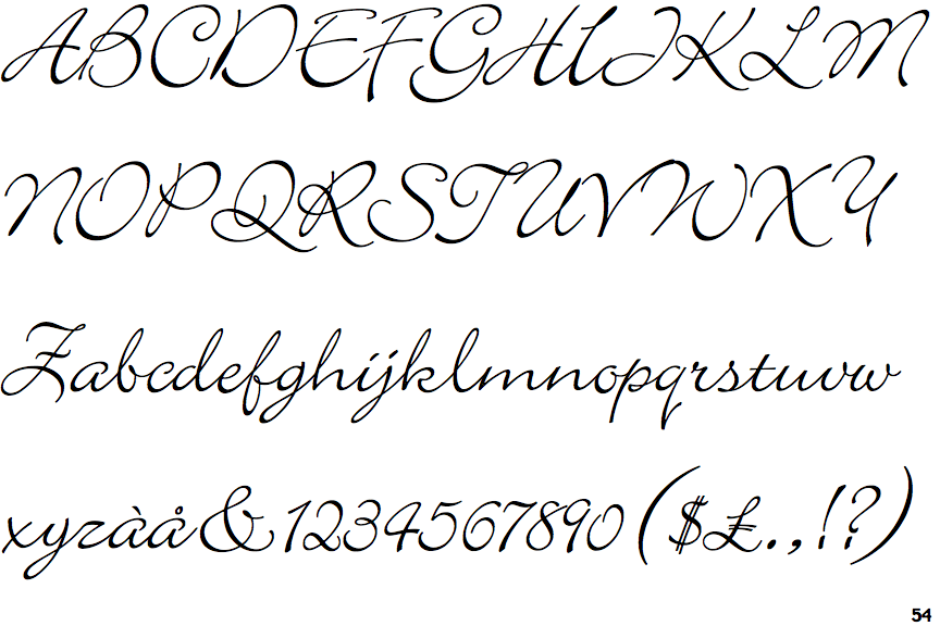 Bickley Script