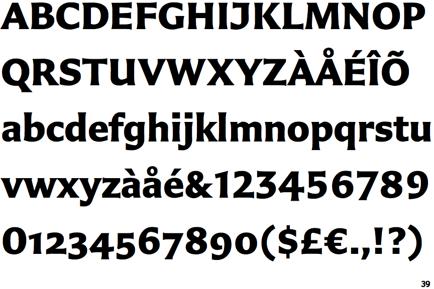 Carter Sans Bold