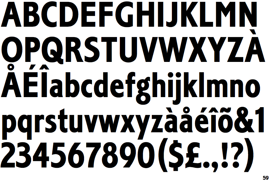 Corinthian Bold Condensed