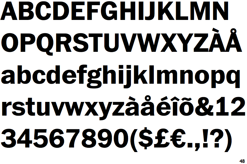 ITC Franklin Bold