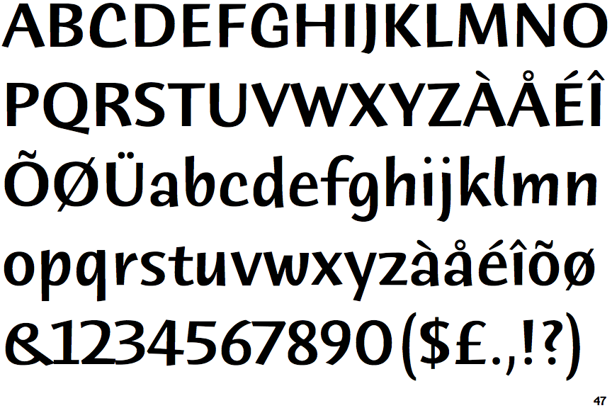 ITC Humana Sans