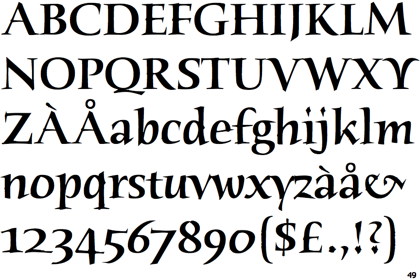 ITC Humana Serif Medium