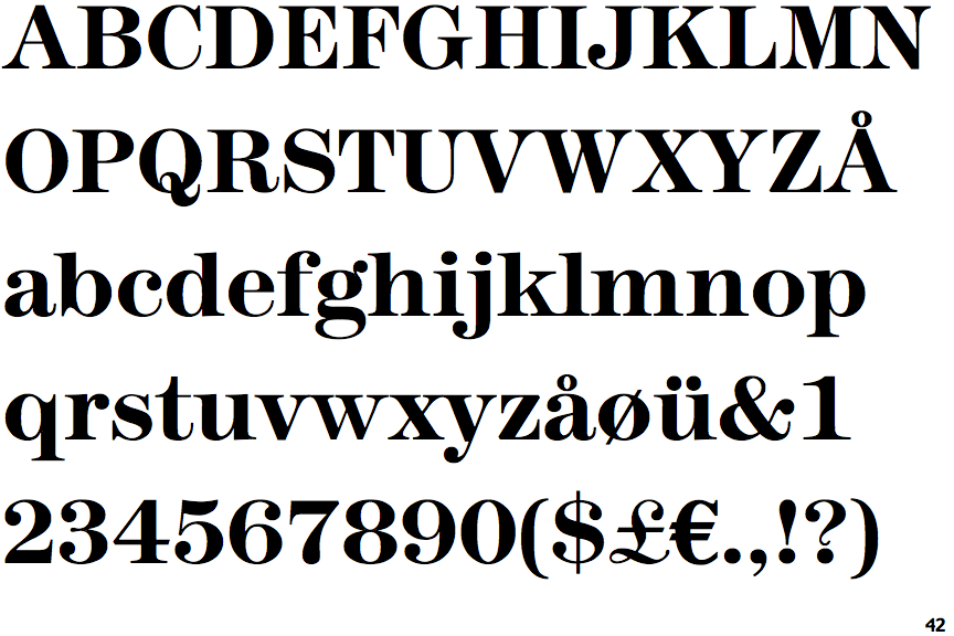 ITC Modern No. 216 Bold
