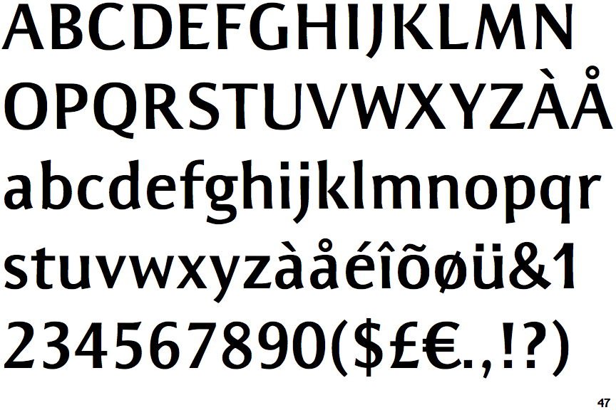 ITC Resavska Sans Bold