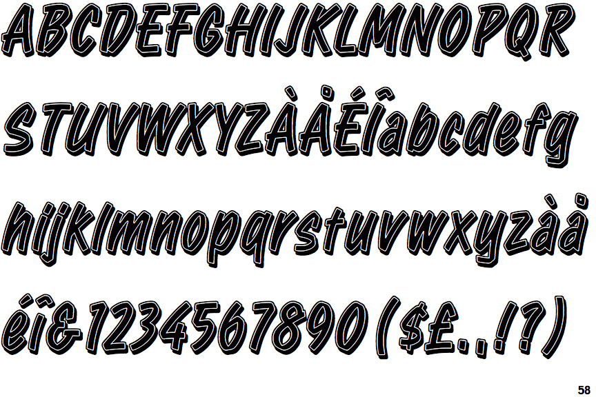 Identifont Retail Script