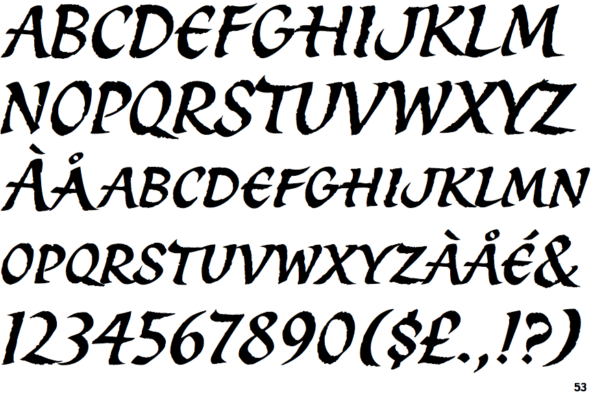 ITC Spirit Italic