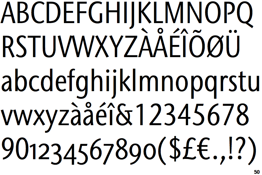 ITC Stone Sans II Condensed