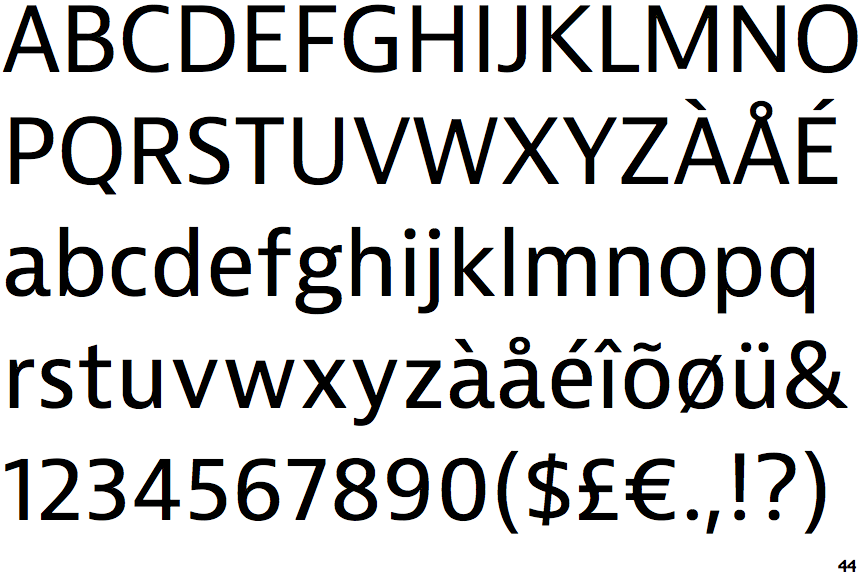 JAF Bernina Sans