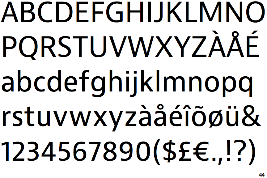 Bernina sans font free