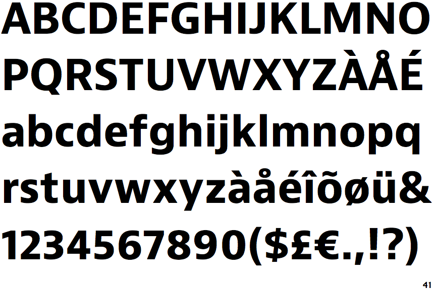 JAF Bernino Sans Bold