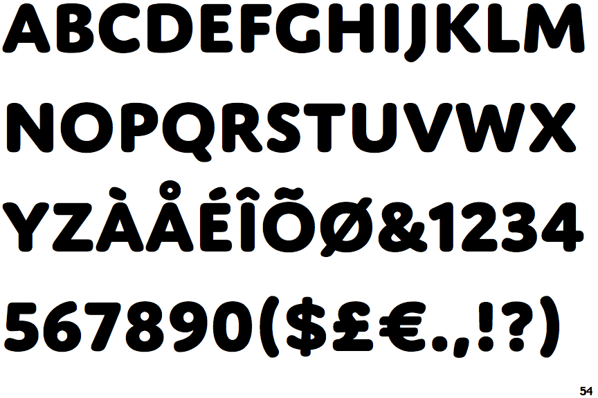 Identifont JAF Domus Titling Extrabold