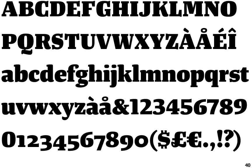 Tanger Serif Heavy