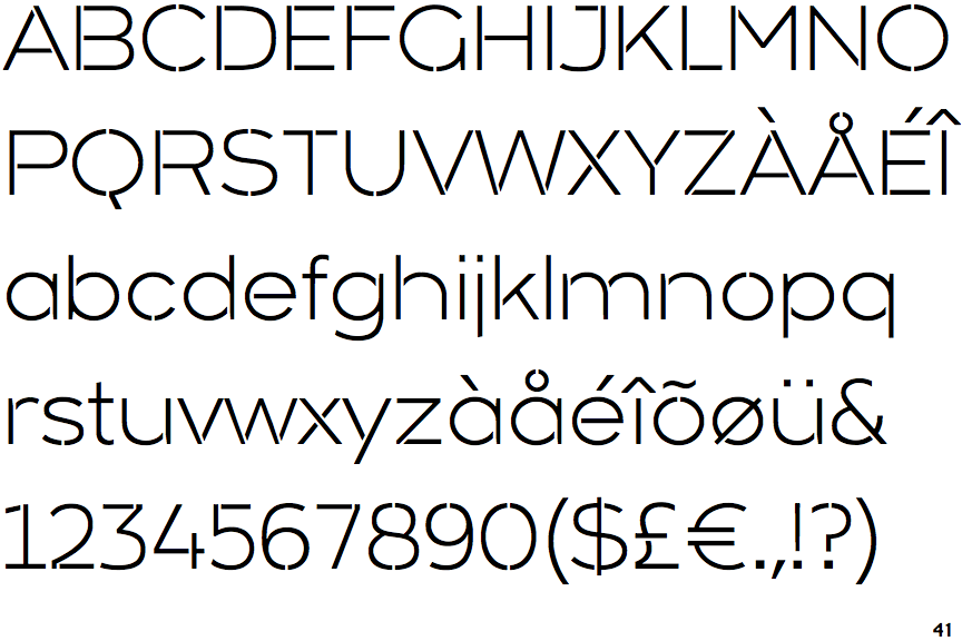 Arkibal Stencil Light