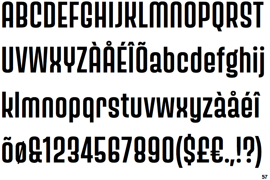 Identifont Surimi Bold