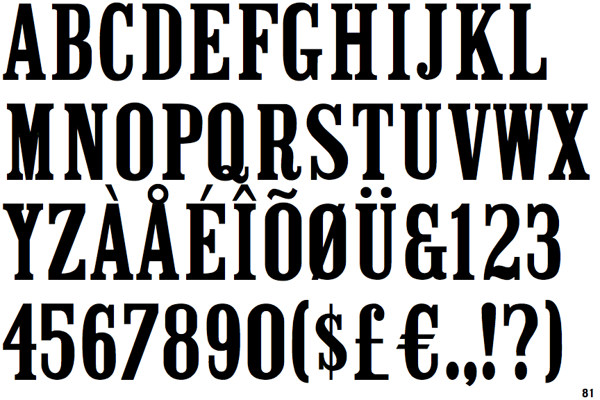 Identifont Desk Jockey JNL