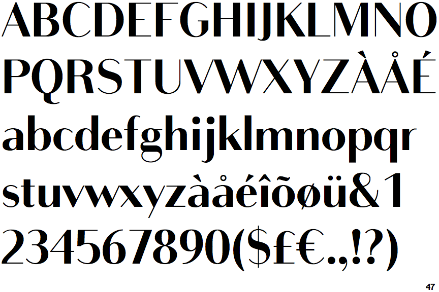 Bodoni Sans Bold