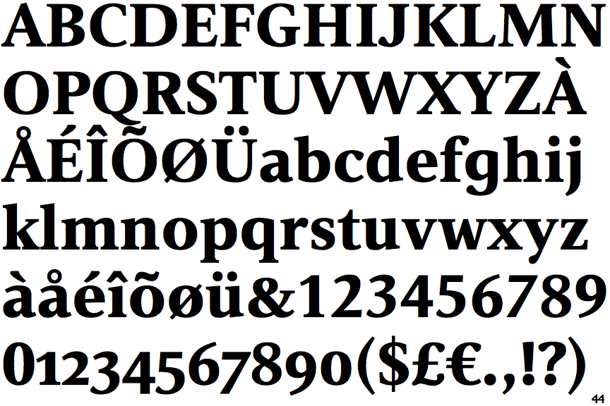 Vernacular Serif Black
