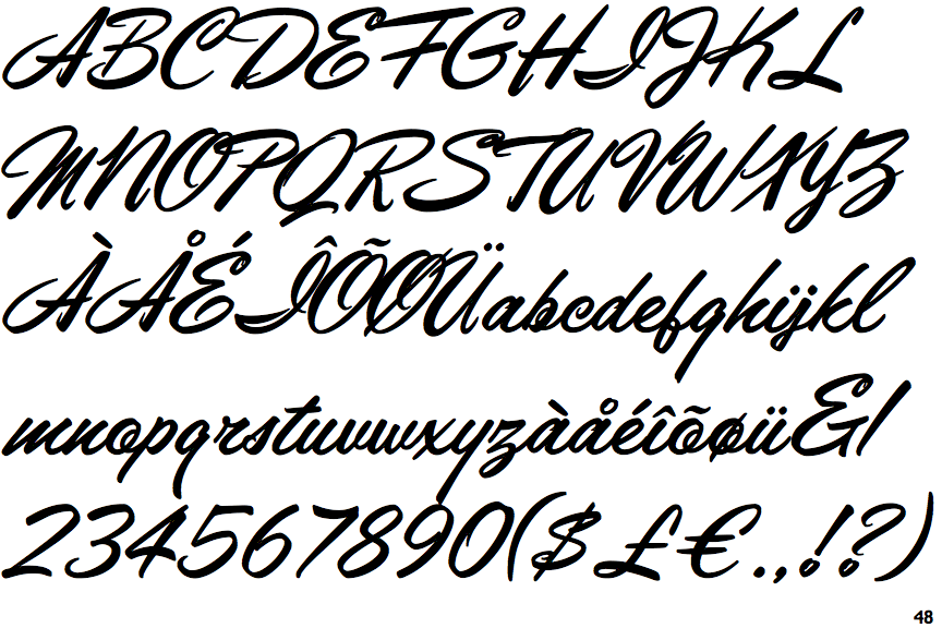 Anaheim Script