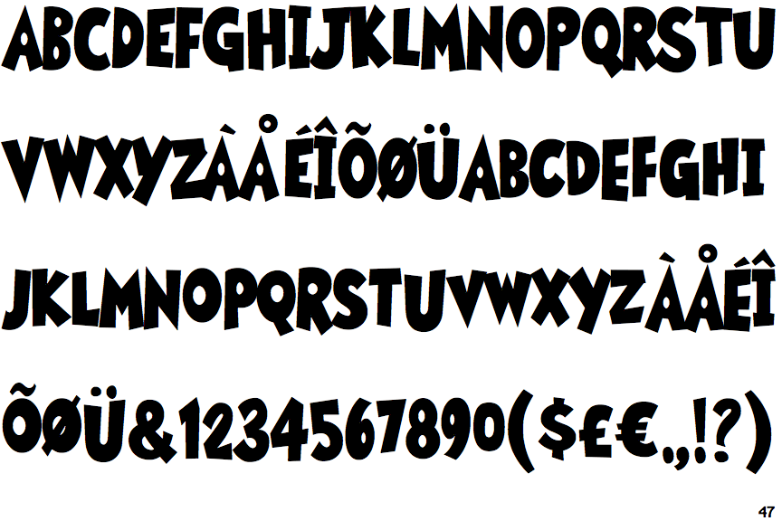 Identifont Graham Cracker