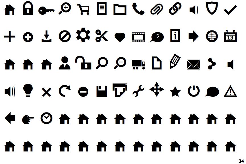 Primitive Icons