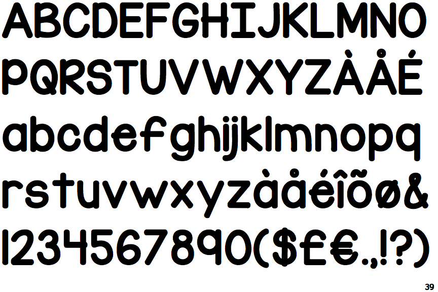 Identifont KG Corner of the Sky