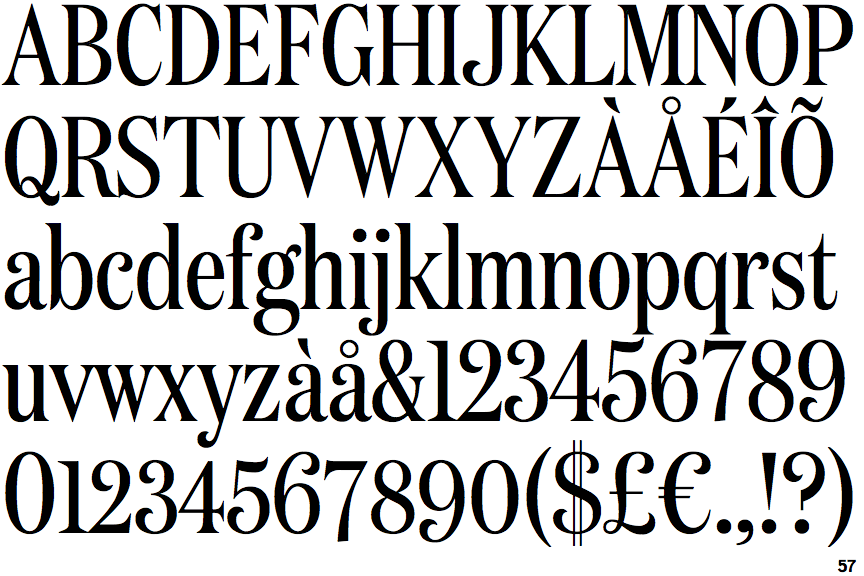 Domaine Display Condensed