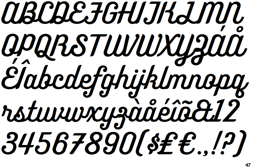 Benson Script No. 35