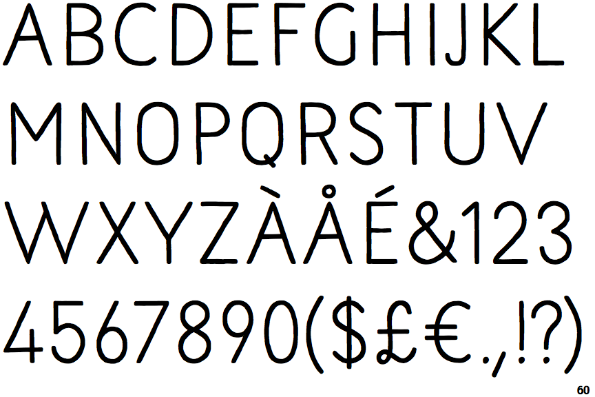 Naive Line Sans Bold