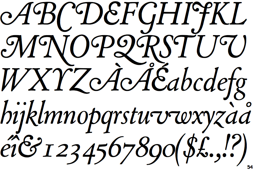 ltc caslon swash font