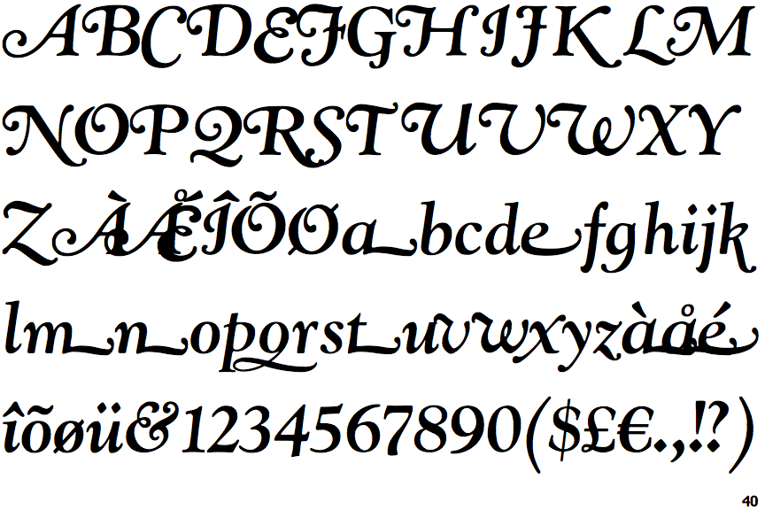 Bold Cursive Font Free