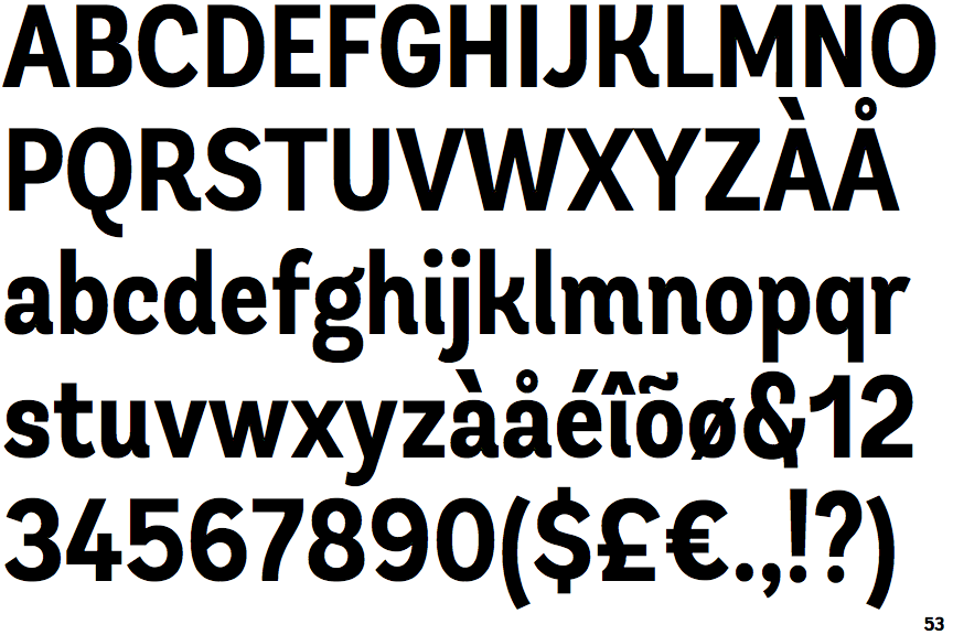 Andes Condensed Bold