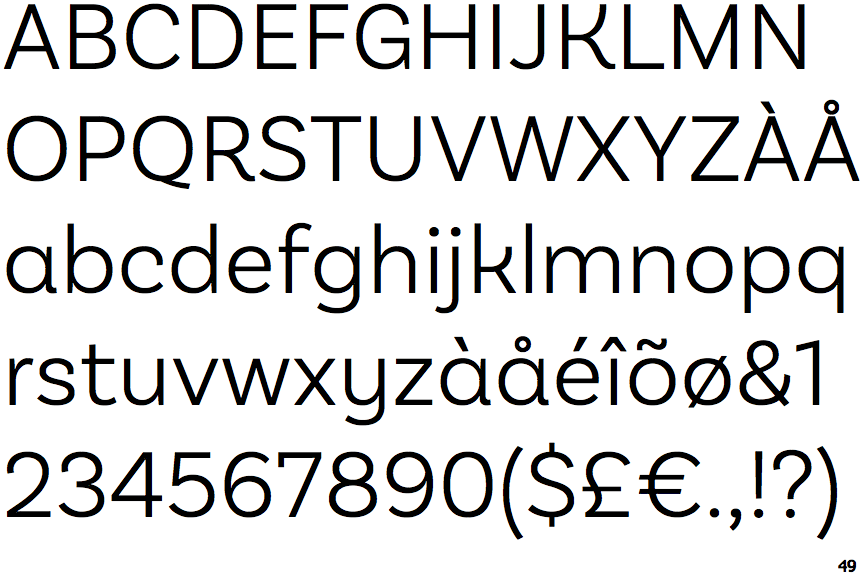 Basic Sans Alternate Light