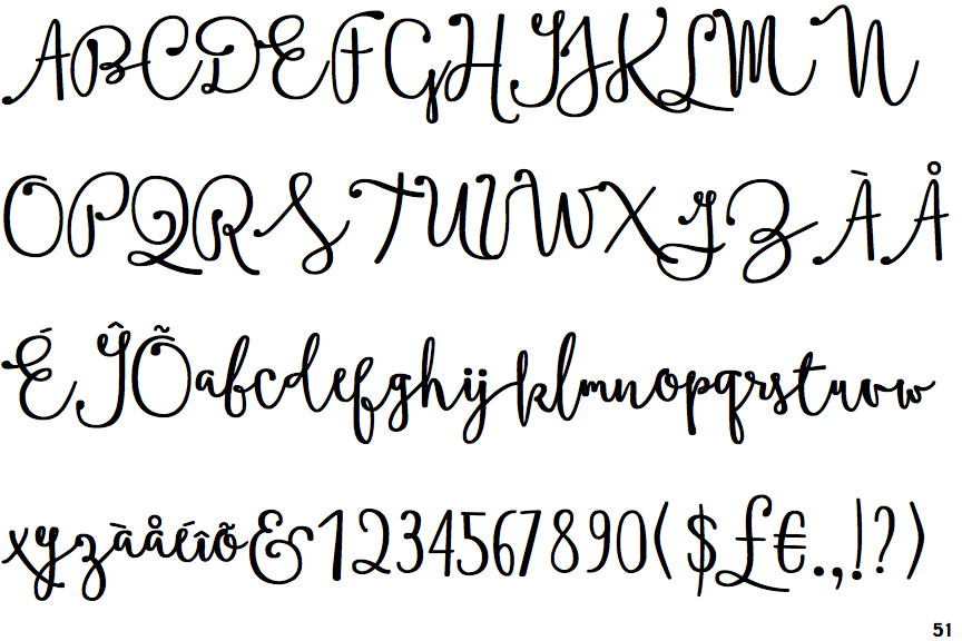 Boho Script Drop Bold