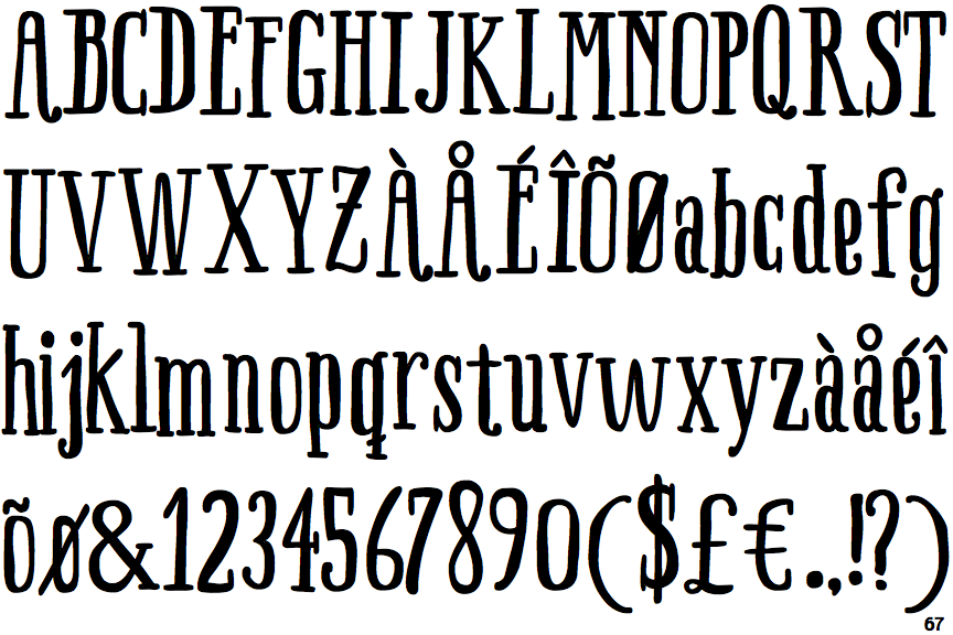 Boho Serif Bold