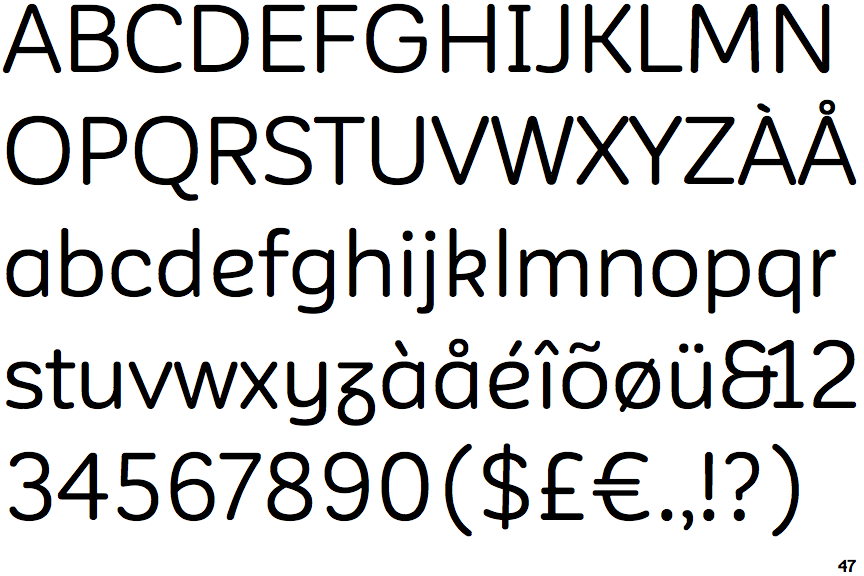 Corporative Sans Rounded Alternate