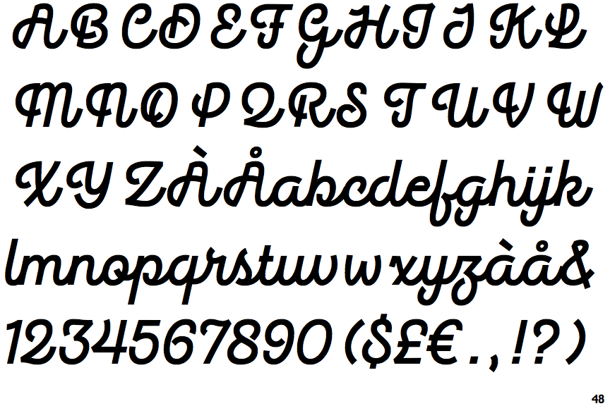 Hogar Script Bold