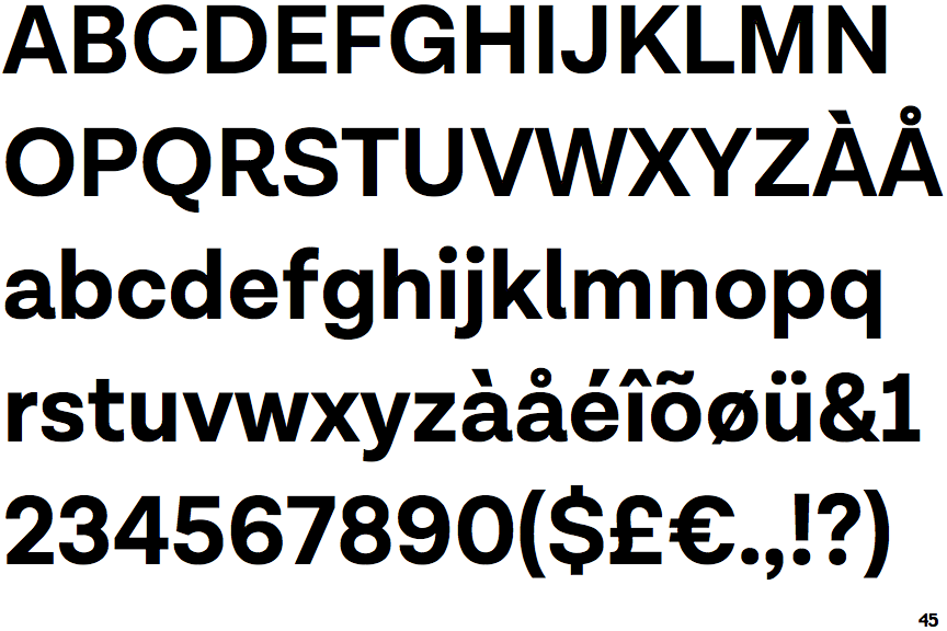 Lota Grotesque One Bold