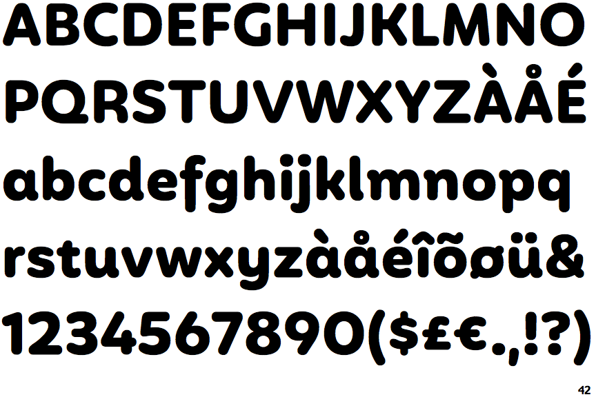 Identifont - Mohr Rounded Alternate Bold