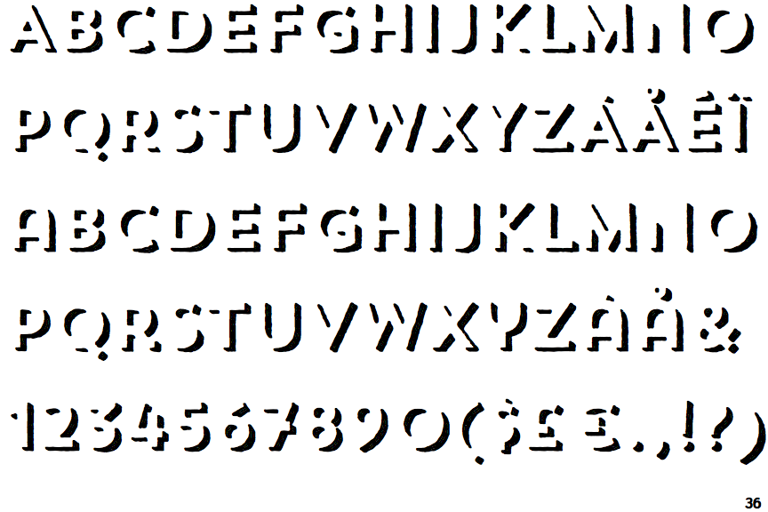 Trend Hand Made Sans Two