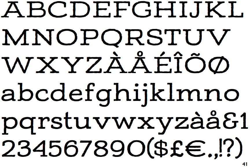 Adorn Slab Serif