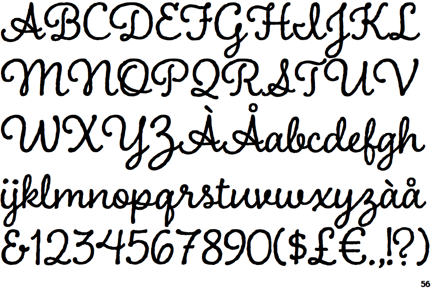 Charcuterie Cursive
